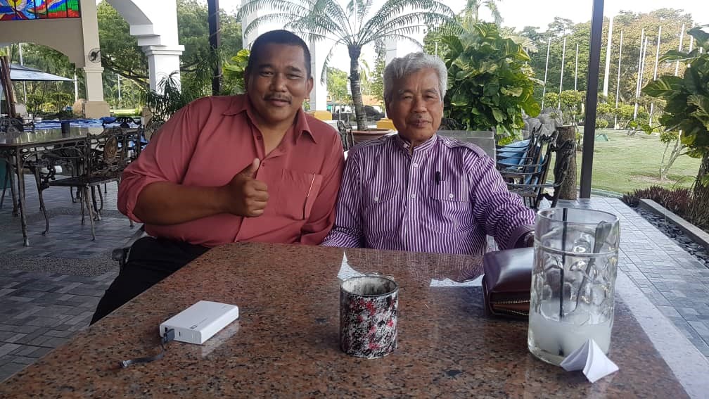 Together with Dato ‘Ir. Muda Bin Muhamad (Alumni TC 1960)