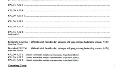ALUMNI PAUTM 2017/2019 ALUMNI PROPOSAL CANDIDATES FORM