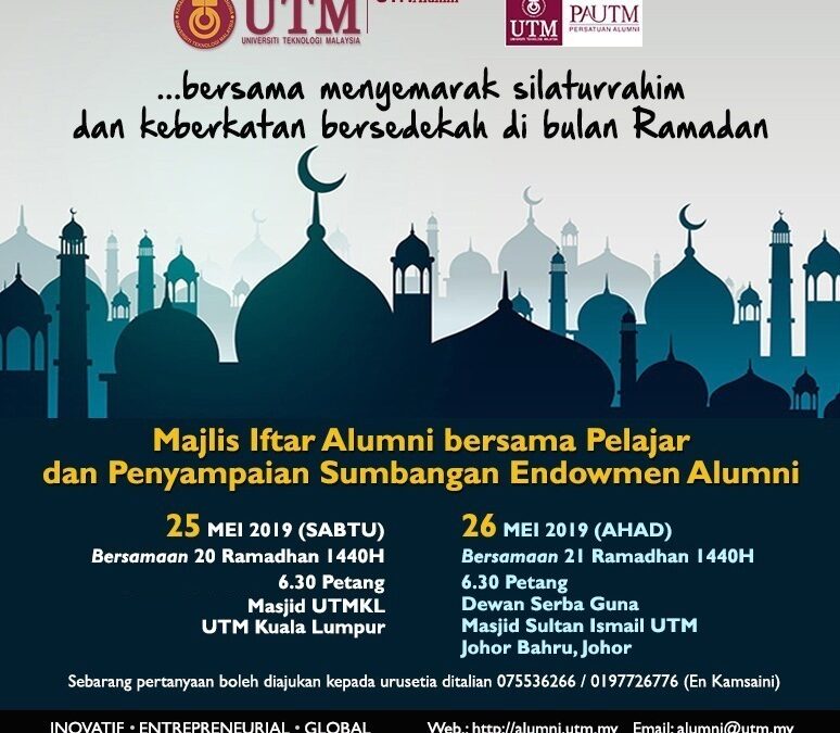 Majlis Iftar Alumni Bersama Pelajar dan Penyampaian Sumbangan Endowmen Alumni