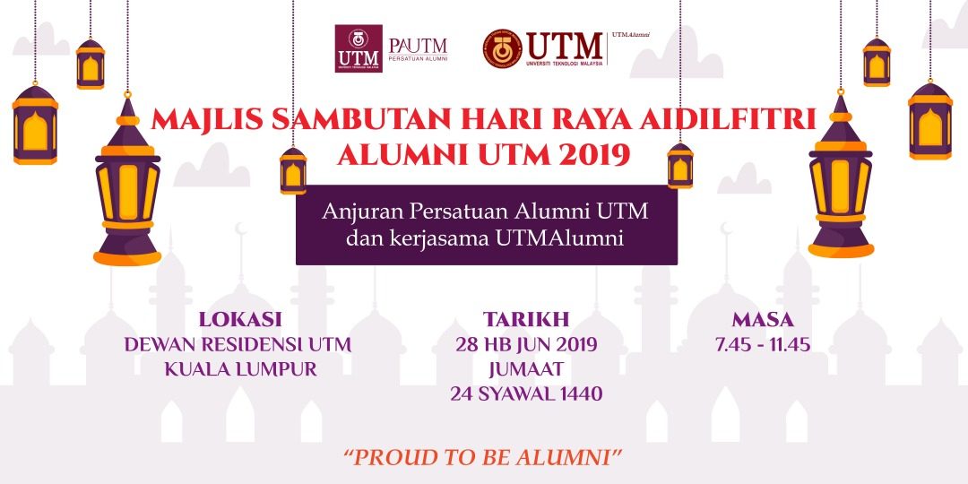 Aidil Fitri Celebration Alumni UTM 2019