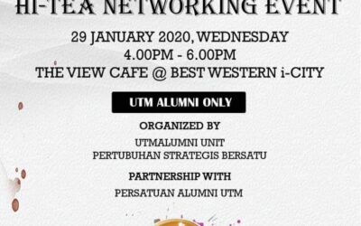 ACARA HI-TEA NETWORKING AHLI ALUMNI MUDA UTM