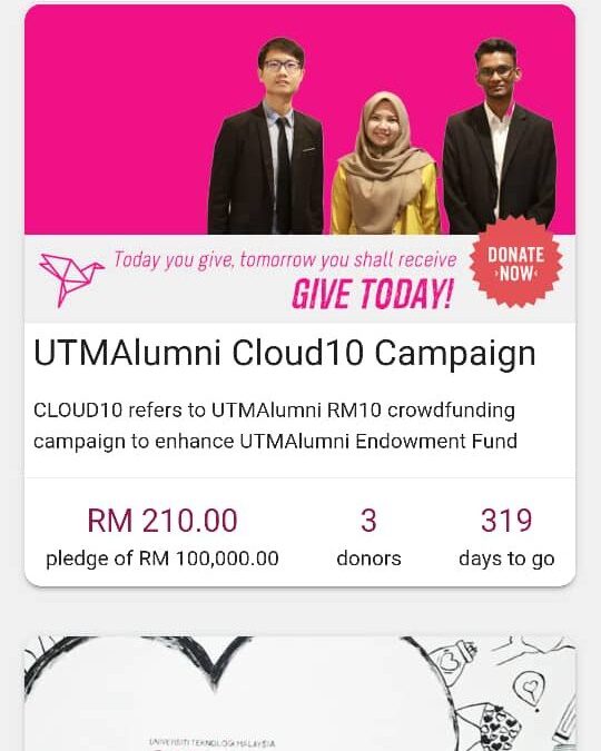 UTMAlumni Cloud10 Campaign