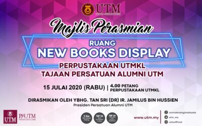 Majlis Perasmian: Ruang New Books Display di Perpustakaan UTMKL tajaan PAUTM