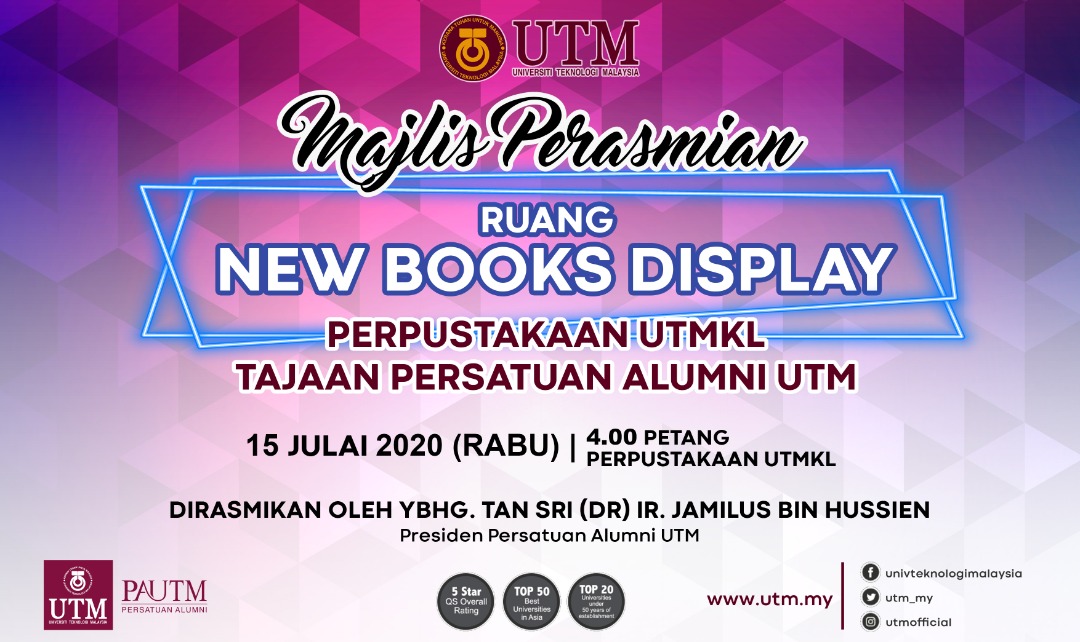 Ceremony Presentation: New Books Display Space at UTMKL Library Sponsored by PAUTM