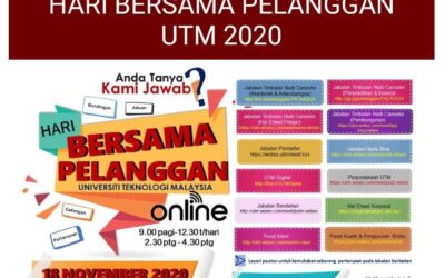 Hari Bersama Pelanggan UTM 2020