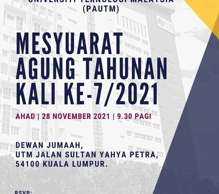 MESYUARAT AGUNG TAHUNAN KE-7 PAUTM 2021