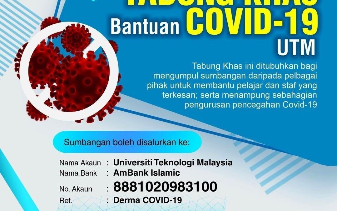 COVID-19 SPECIAL RELIEF FUNDS UTM