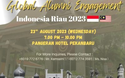 GLOBAL ALUMNI ENGAGEMENT 2023 – RIAU INDONESIA