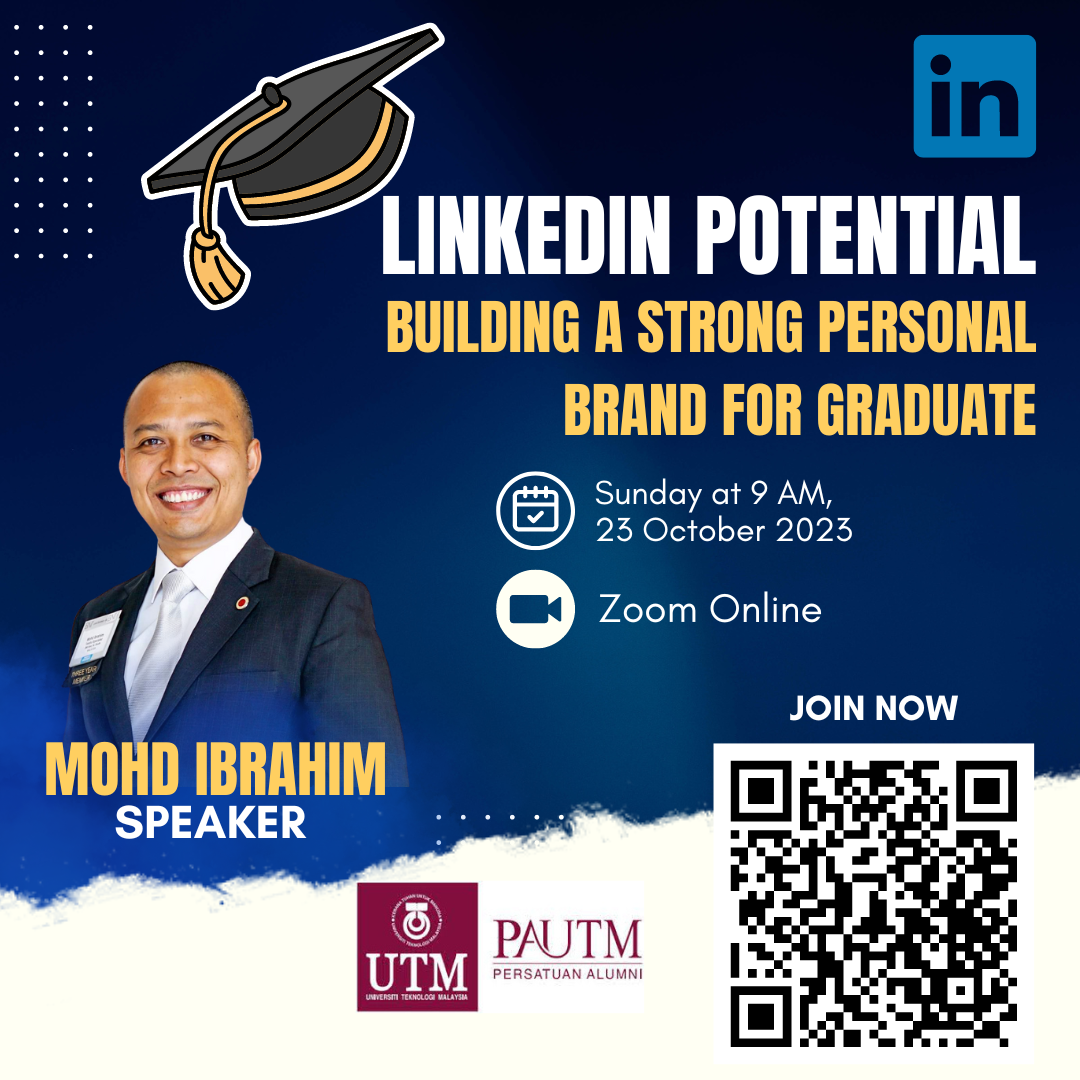 Blue and White Modern Business Talkshow Instagram Post